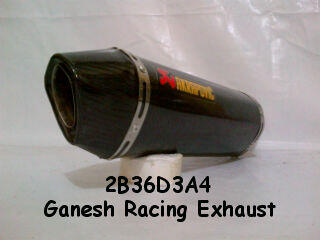 Knalpot Akrapovic Layang Carbon Buat Ninja 250cc, CBR, Vixion, DLL