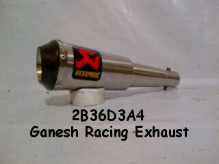 Knalpot Akrapovic GP Pedrossa Buat Ninja 250cc, CBR, Vixion, DLL