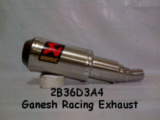 Knalpot Akrapovic GP M1 Rossi Short Buat Ninja 250cc, CBR, Vixion, DLL