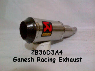 Knalpot Akrapovic GP M1 Rossi Short Buat Ninja 250cc, CBR, Vixion, DLL