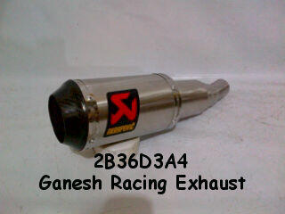 Knalpot Akrapovic GP M1 Rossi Short Buat Ninja 250cc, CBR, Vixion, DLL