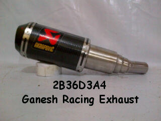 Knalpot Akrapovic GP M1 Rossi Short Carbon Buat Ninja 250cc, CBR, Vixion, DLL