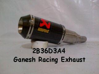 Knalpot Akrapovic GP M1 Rossi Short Carbon Buat Ninja 250cc, CBR, Vixion, DLL