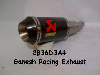 Knalpot Akrapovic GP M1 Rossi Short Carbon Buat Ninja 250cc, CBR, Vixion, DLL