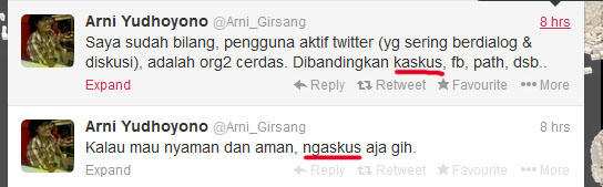 Ane geram gan karena masih saja ada orang yang hina Kaskus