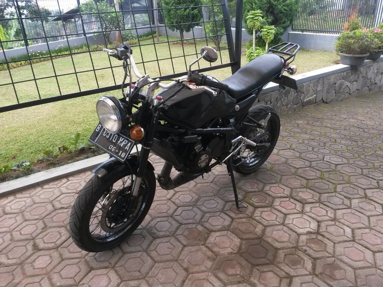 Terjual JUAL Kawasaki Ninja RR 150 th 2008 MODIFIKASI 