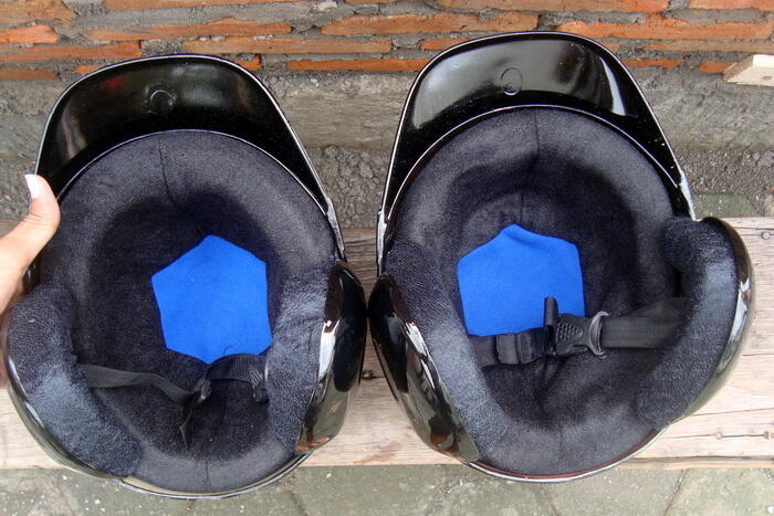 Helm Model Baseball jadul antik bwt vespa / cb