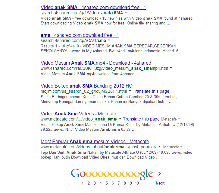 google dan anak sekolah