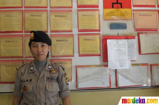 FOTO: Mengenal Brigadir Zhiang, Polwan Keturunan Tionghoa