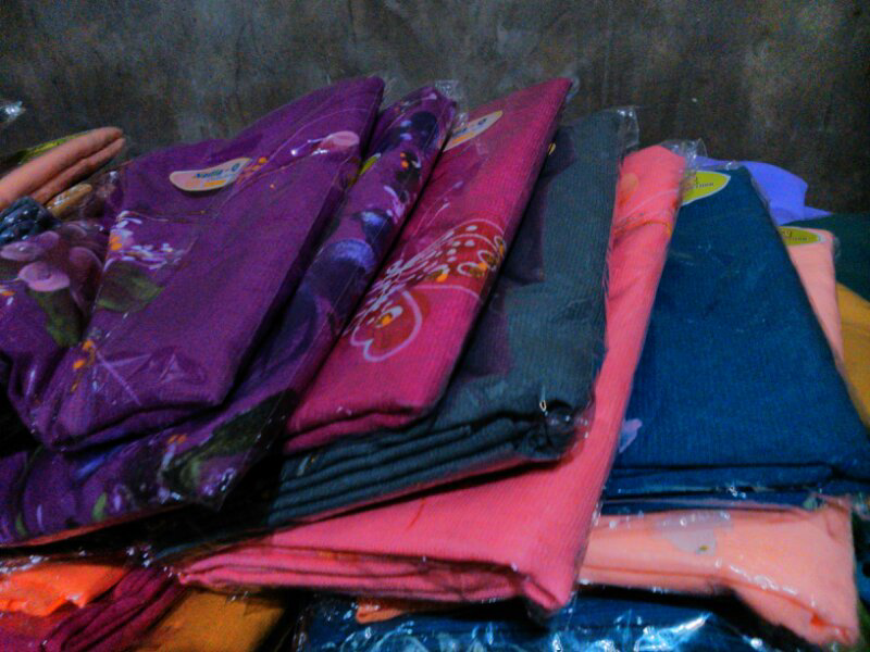 jual jilbab lukis