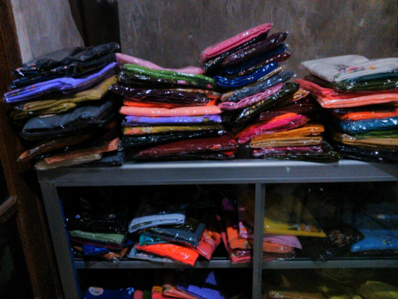 jual jilbab lukis
