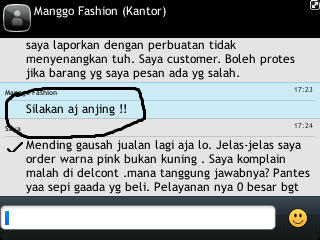 SANGAT KECEWA dengan pelayanan di MANGGO FASHION
