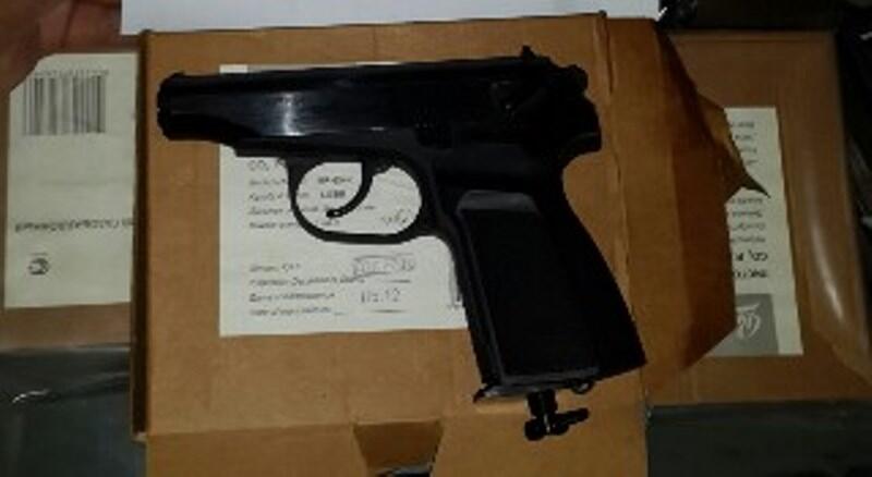 makarov baikal russia mp-654k airsoft unit airgun full steel murah