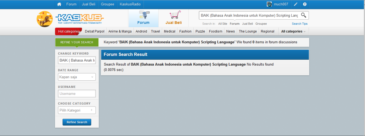 BAIK (Bahasa Anak Indonesia untuk Komputer) Scripting Language