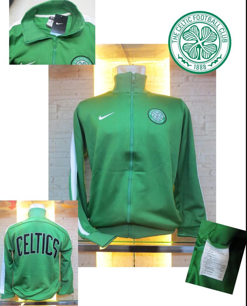 JAKET GO CELTIC GREEN AND BLACK
