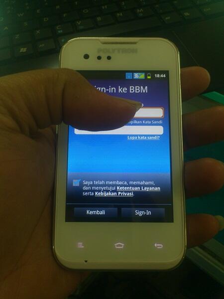 BBM for Gingerbread