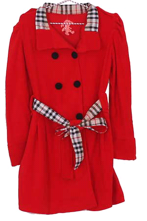 Brand NEW Fashionable Stylish Trench Coat Jacket Coat Blazer RED For Women Original