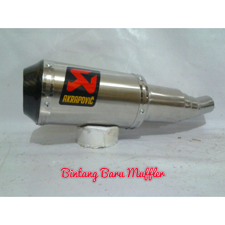 Akrapovic GP pendek Model slip on