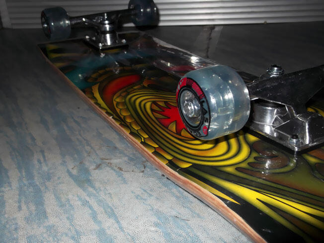 Skateboard Fullset Las Vegas Black Green Bandung