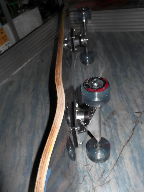 Skateboard Fullset Las Vegas Black Green Bandung
