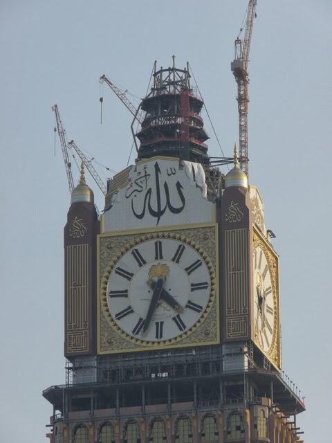 &#91;FOTO&#93;INI DIA PENAMPAKAN MENARA JAM TERSEBAR DI ARAB SAUDI+PROSES PEMBANGUNAN