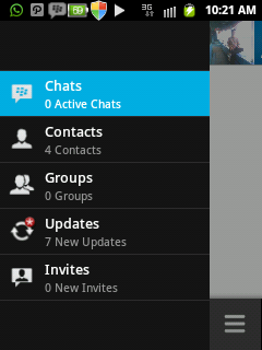 Cara Instal BBM (BlackBerry Messenger) di OS Android Gingerbread