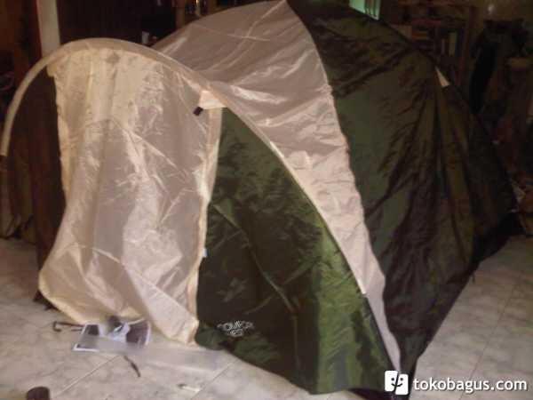 Tenda Montana Muat 4 Orang Untuk Camping, Outdoor