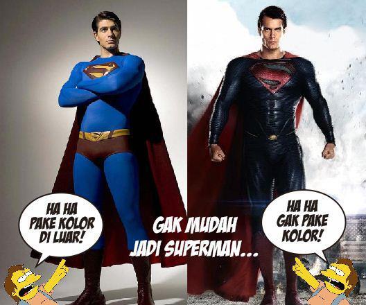 Asal Usul superhero memakai celana dalam di luar