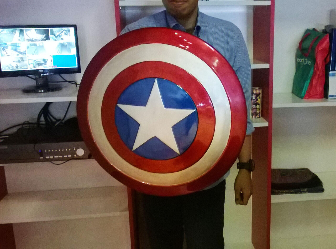  DIJUAL REPLIKA SHIELD (TAMENG) CAPTAIN AMERICA MURAH COD ONLY  KASKUS