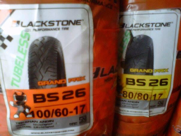 BAN TUBLES BLACK STONE MURAH.DEPAN RS FATMAWATI
