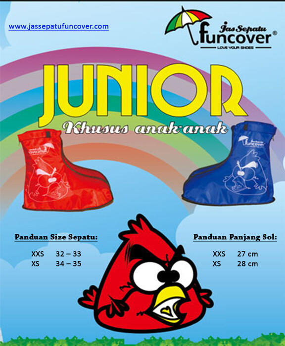 >> Jas Sepatu Junior Funcover << For Ur Little Junior