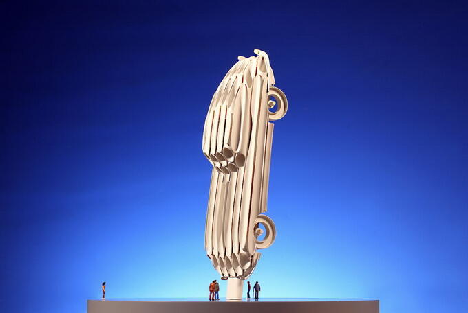 Instalasi Patung skala besar dan spectakuler !