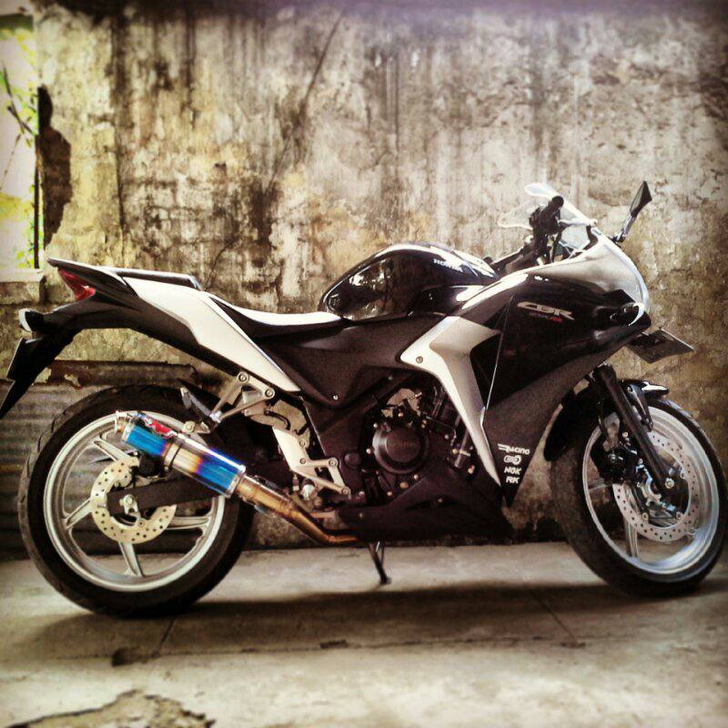 KNALPOT R9 NEW MUGELO CBR 250 ( SECOND )