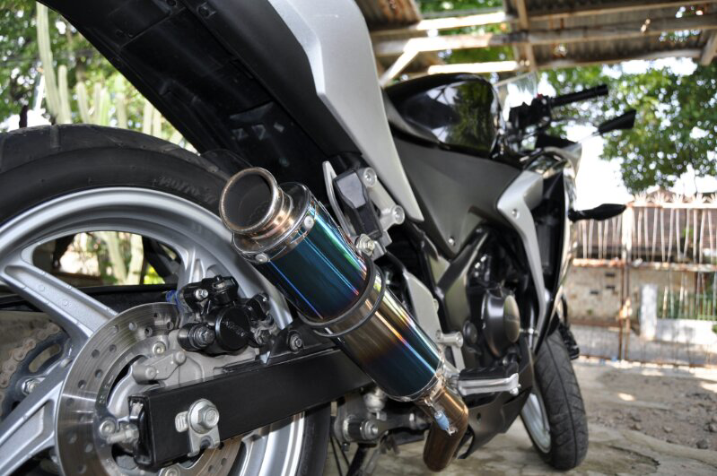 KNALPOT R9 NEW MUGELO CBR 250 ( SECOND )