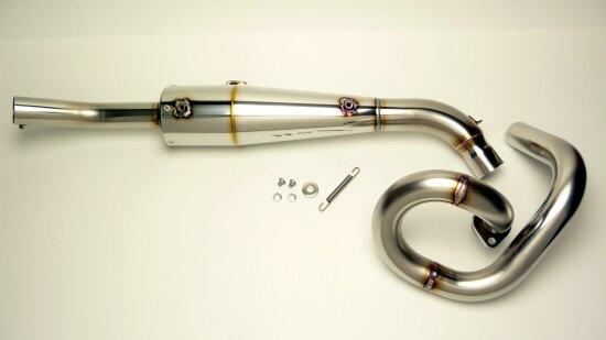 honda monkey / gorilla CLIPPING POINT high exhaust stainless muffler full system