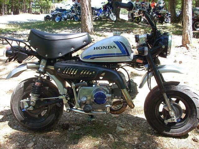 honda monkey / gorilla CLIPPING POINT high exhaust stainless muffler full system