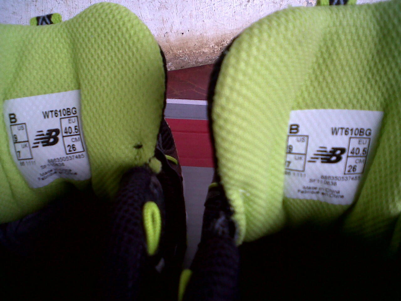 SEPATU NEW BALANCE WT 610 BG ORIGINAL. SIZE 40,5/26CM (BOGOR)