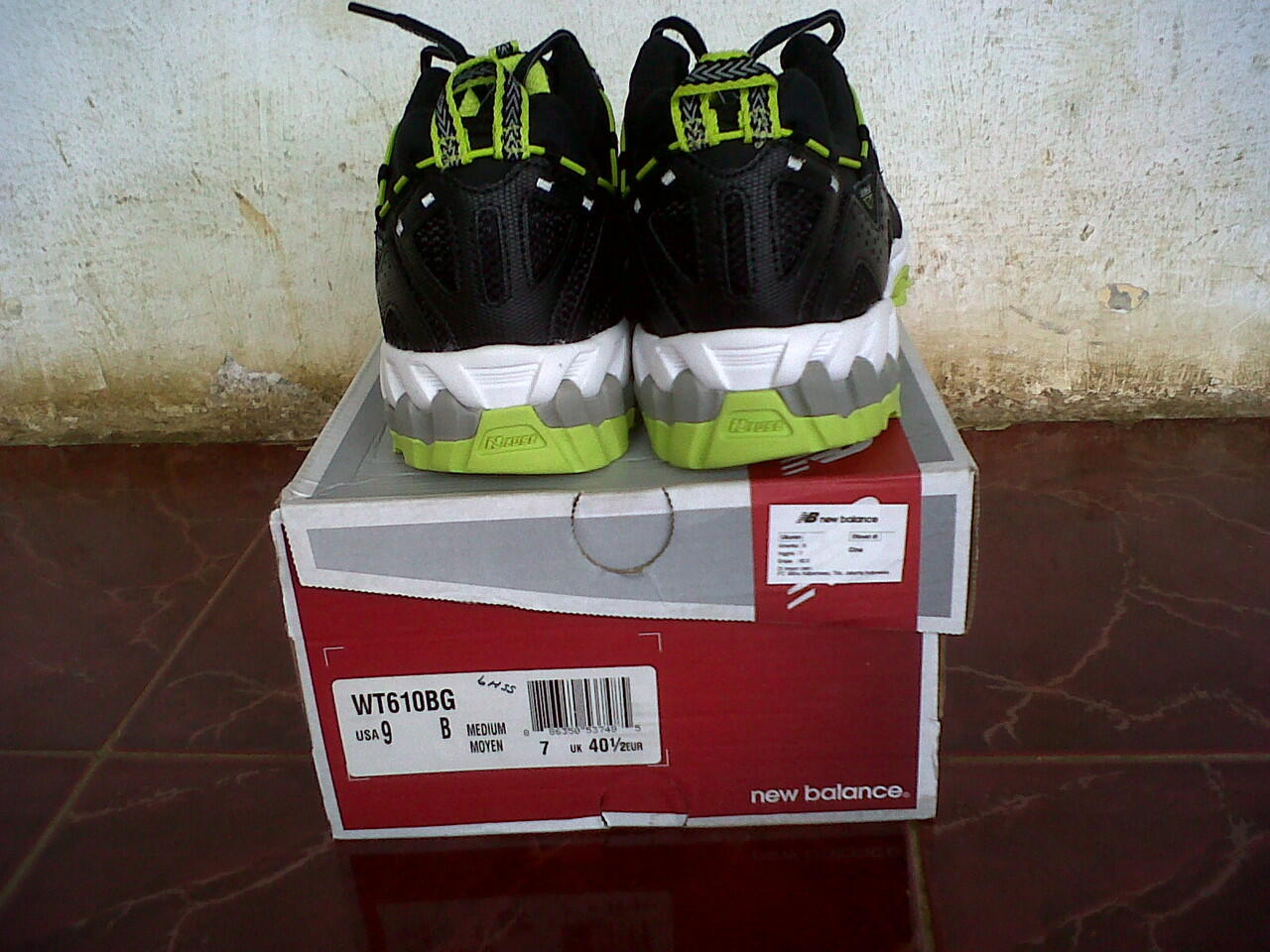SEPATU NEW BALANCE WT 610 BG ORIGINAL. SIZE 40,5/26CM (BOGOR)