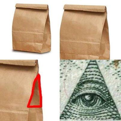 Gambar-gambar goblok bikin ngakak tentang Segitiga illuminati gans! Ngakak CUK hahaha