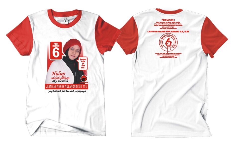 kaos partai cuma Rp.5000