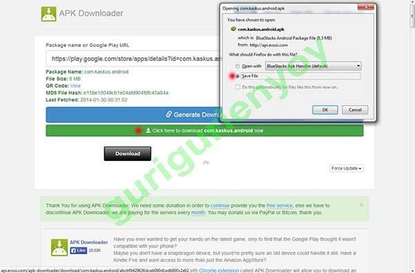 &#91;Repost From CCPB&#93; Mendownload File .apk Android Dari PC &amp; Laptop