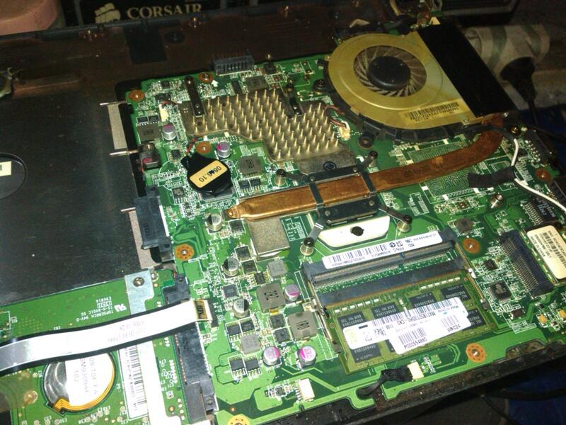 UPGRADING Laptop Tua Acer Aspire 4552 CPU ke PHENOM II N950 QUADCORE