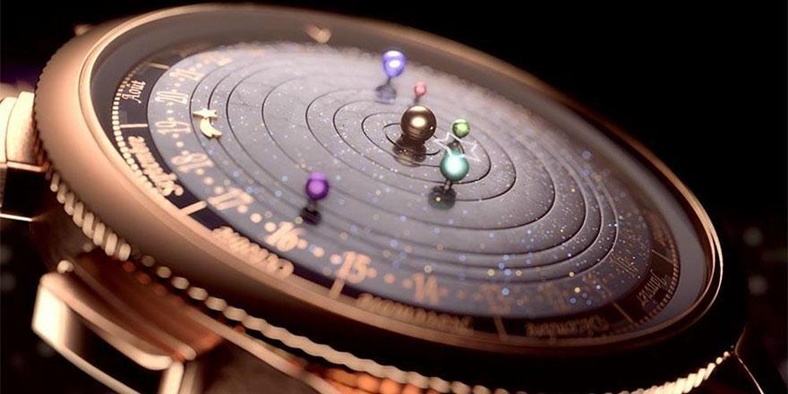 JAM TANGAN Unik Yang Menampilkan Pergerakan Planet Tata Surya ! &#91;Monggo diliat&#93;
