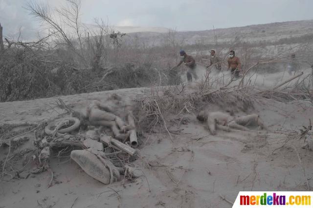 FOTO: Erupsi Dahsyat Gunung Sinabung Tewaskan 14 Warga