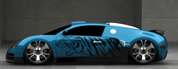 Modifikasi mobil di 3DTUNING