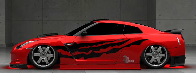 Modifikasi mobil di 3DTUNING