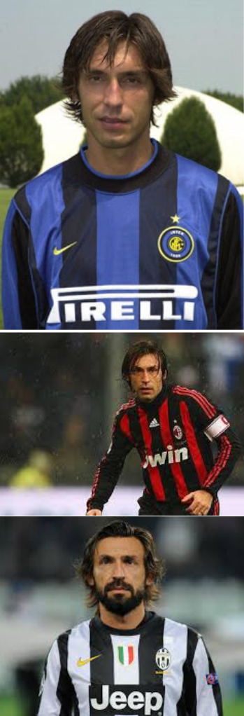 Pemain Sepak Bola Yang Pernah Membela AC Milan, Inter Milan &amp; Juventus .