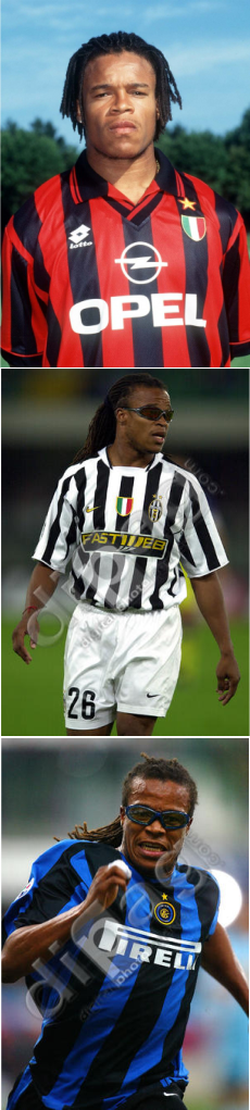 Pemain Sepak Bola Yang Pernah Membela AC Milan, Inter Milan &amp; Juventus .