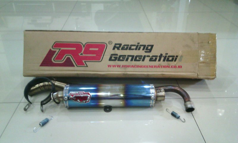 Knalpot R9 new version for jupiter Z