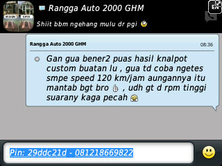 Knalpot Ninja 250cc